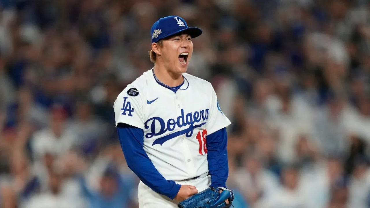 Yamamoto brilla por Dodgers, que barren a Rojos y anclan en la serie divisional de la Liga Nacional