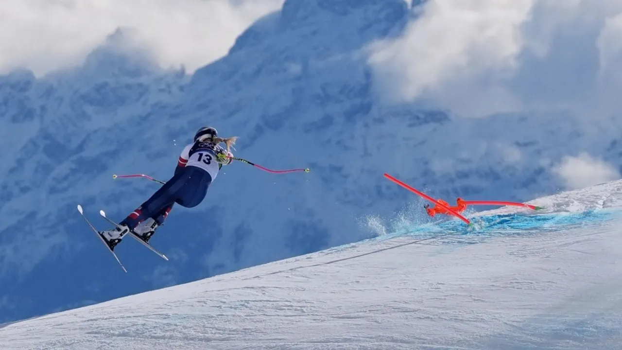 Lindsey Vonn sufre una caída en el descenso olímpico de invierno y es operada por una fractura