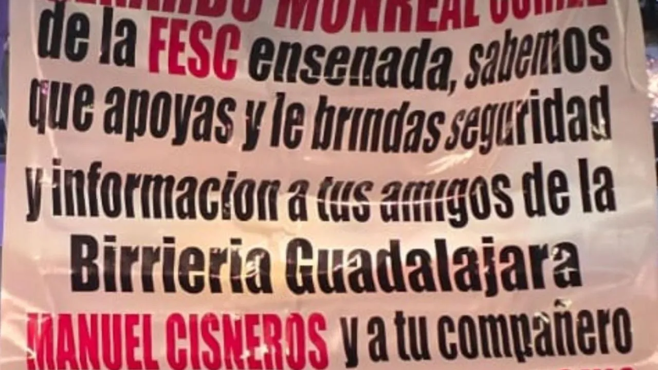 En menos de 24 horas, dejan 4 narcomantas en Ensenada, BC; mencionan a Manuel Cisneros