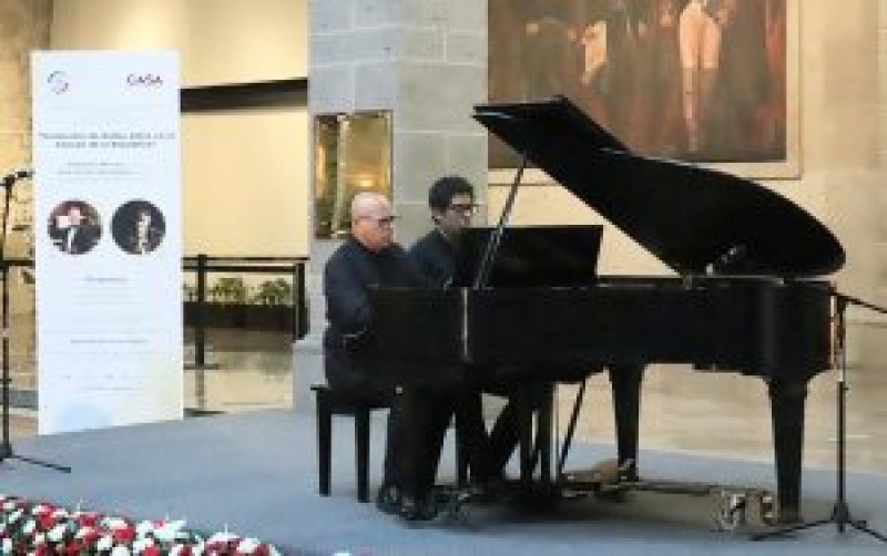 Presentan en el Senado concierto de piano en homenaje a Franz Schubert y Johannes Brahms