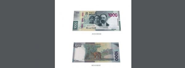 Nuevo billete de $1,000 