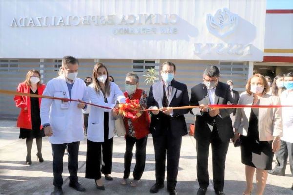 Inaugura ISSSTE clínica para pacientes con VIH