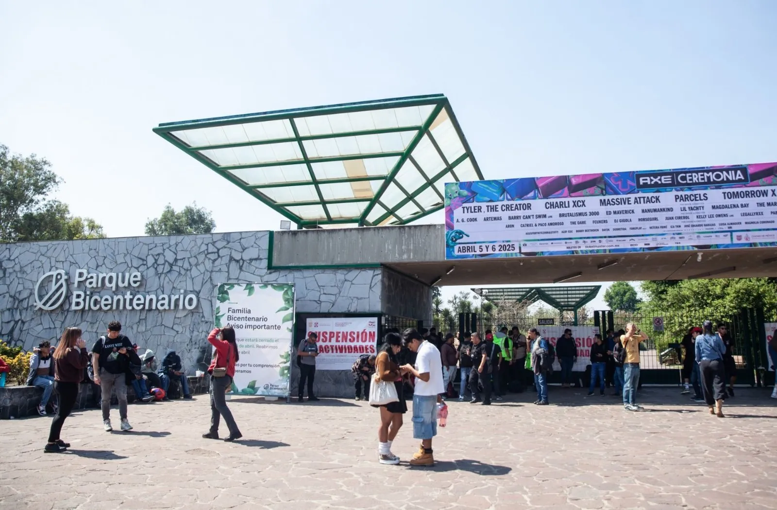 Caso Axe Ceremonia: Gobierno federal amaga con revocar la concesión del Parque Bicentenario
