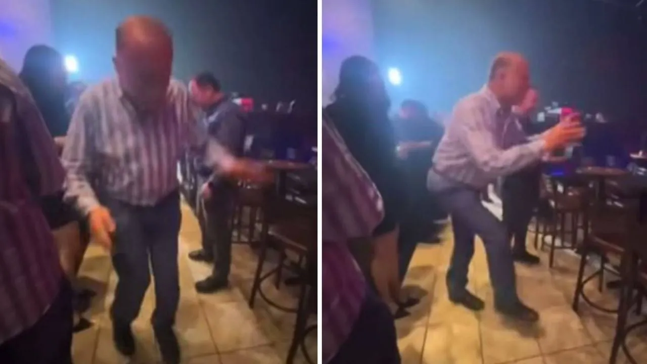 César Duarte es captado bailando en un bar tras ser absuelto en EU (Videos)