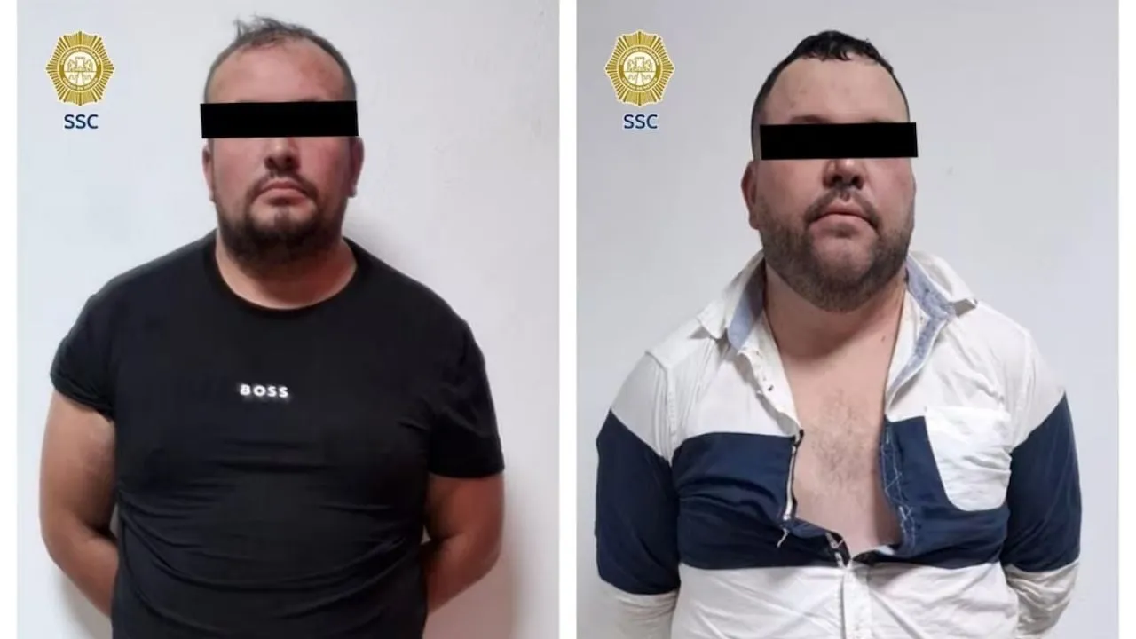 Detienen a dos presuntos integrantes de la Unión Tepito en la alcaldía Venustiano Carranza