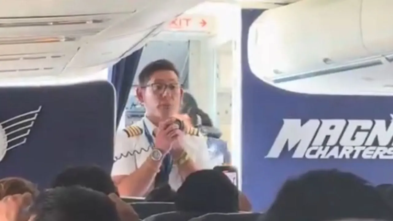 Piloto de Magnicharters secuestra un avión en el AICM tras ser despedido (Video)