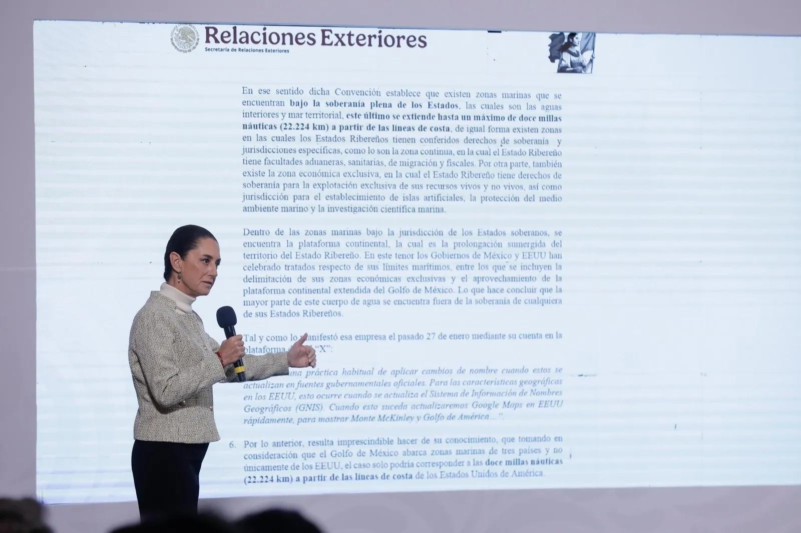 Esto dice la carta con la que Sheinbaum busca convencer a Google de no renombrar el Golfo de México