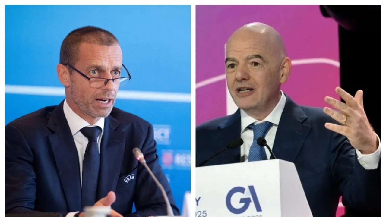 Acusan a Gianni Infantino y Aleksander Ceferin de contribuir a crímenes de guerra en Palestina