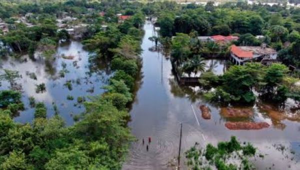 Hasta 3 metros de profundidad las inundaciones en Tabasco.