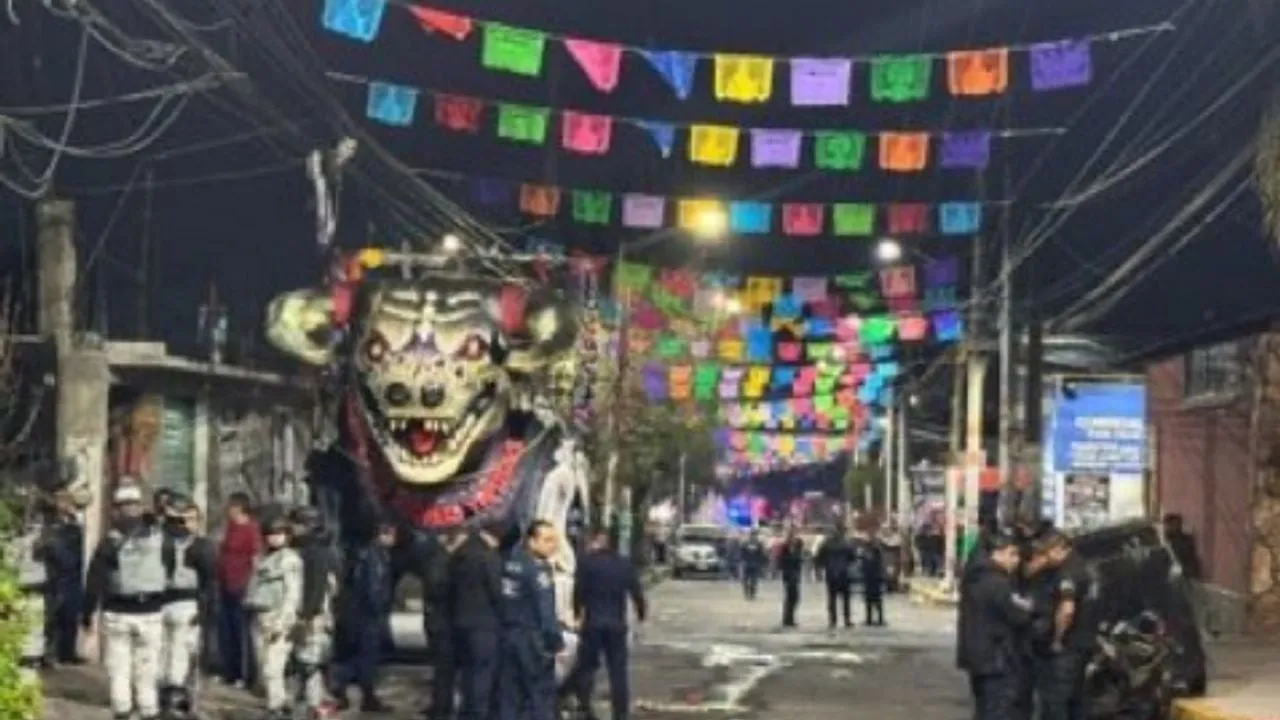 Balacera en fiesta patronal de Tláhuac deja tres muertos y cinco heridos
