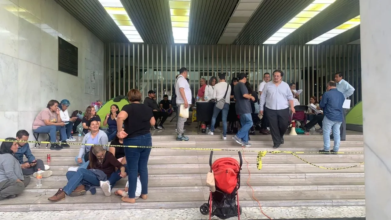 Empleados "batean" propuesta para levantar el paro del Poder Judicial en la CDMX