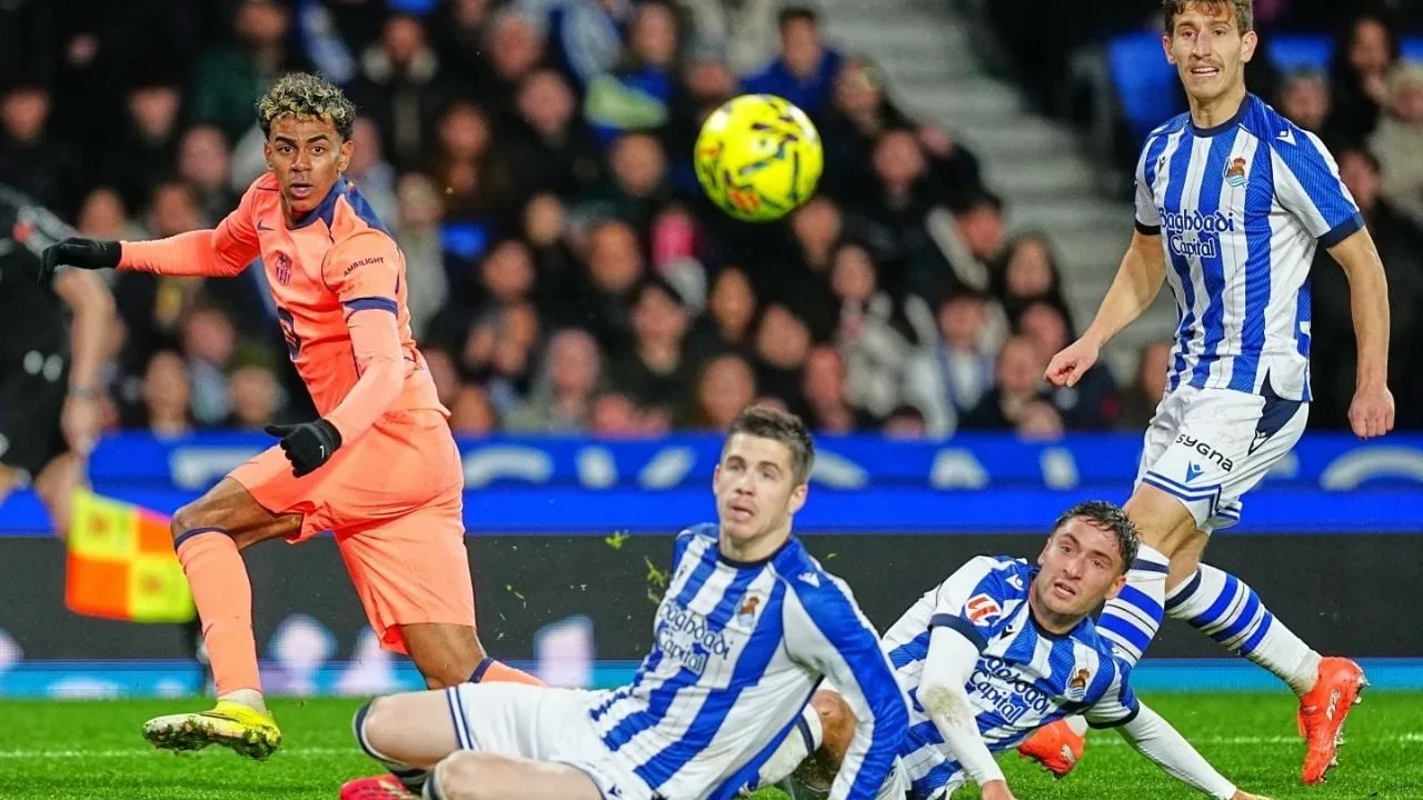 Racha de 11 victorias consecutivas del Barcelona termina con la derrota 2-1 ante la Real Sociedad