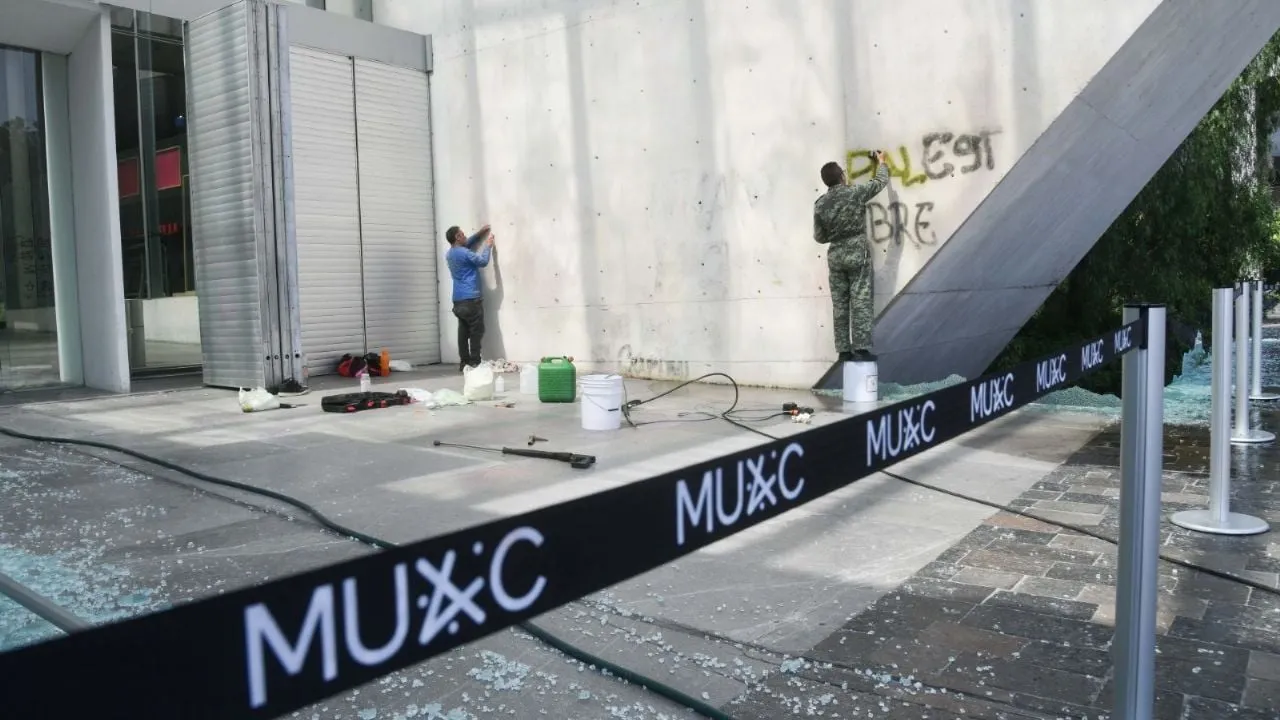 UNAM presentó denuncia ante fiscalía de Coyoacán; ya trabaja en “reparación temporal” en el MUAC