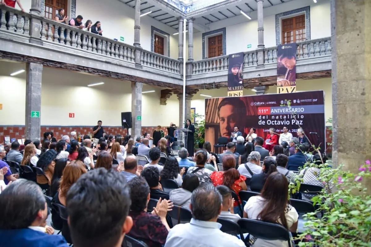La figura de Octavio Paz en 111º aniversario de su natalicio