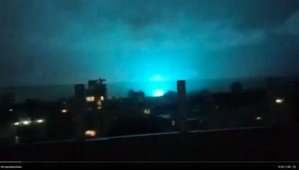 ¿Por qué se vieron luces en el cielo durante el temblor?