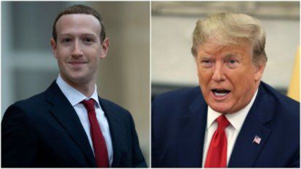 Mark Zuckerberg anuncia que las cuentas sociales de Trump seguirán suspendidas.
