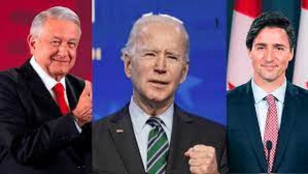 AMLO programa reunión con Biden y Trudeau 