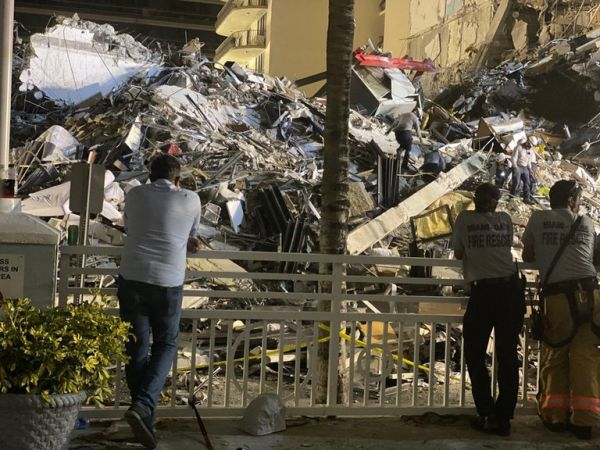 4 muertos y 159 desaparecidos por derrumbe en Miami