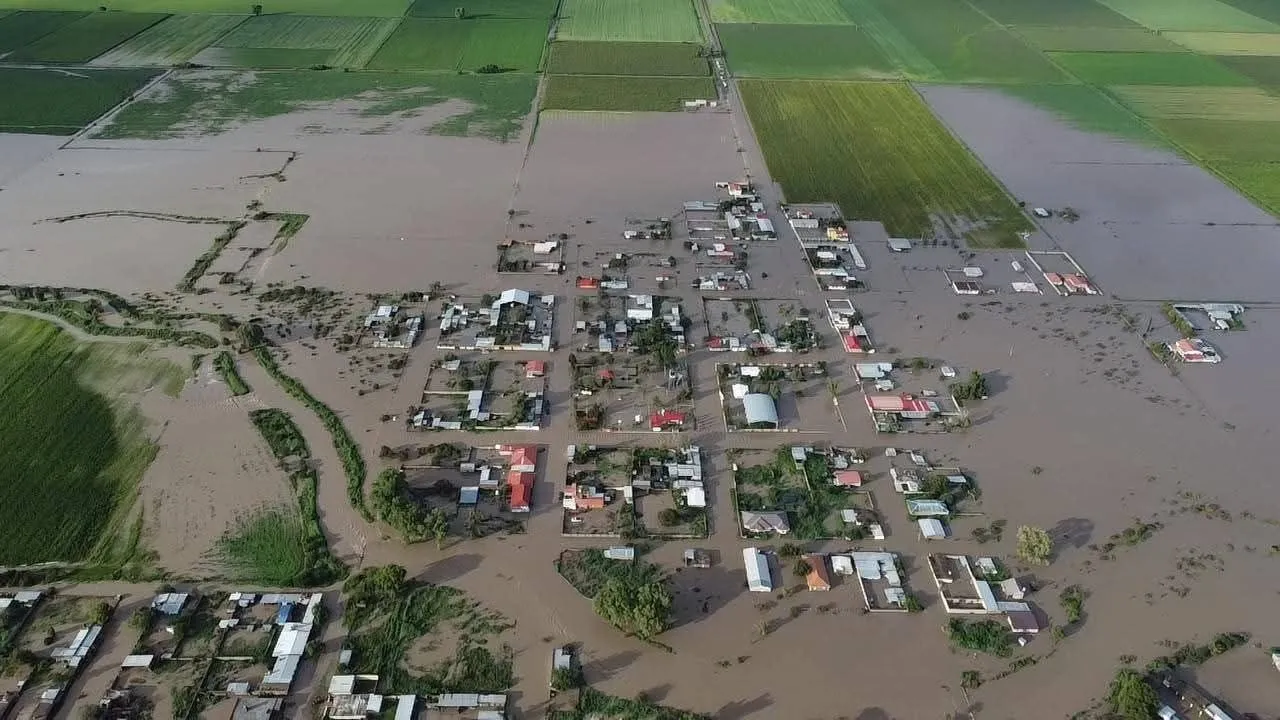 Comunidades enteras y fraccionamientos bajo el agua en Durango por las lluvias