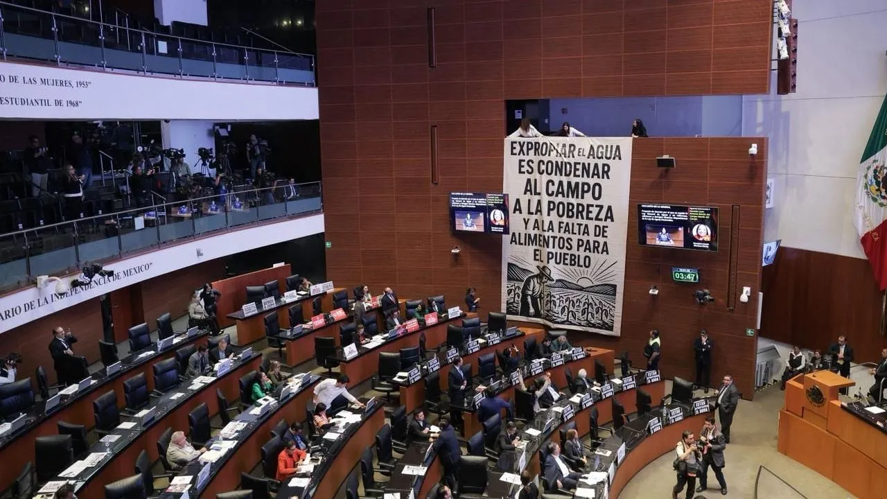 En fast track y sin cambiar una coma, la 4T en el Senado consuma la polémica Ley de Aguas