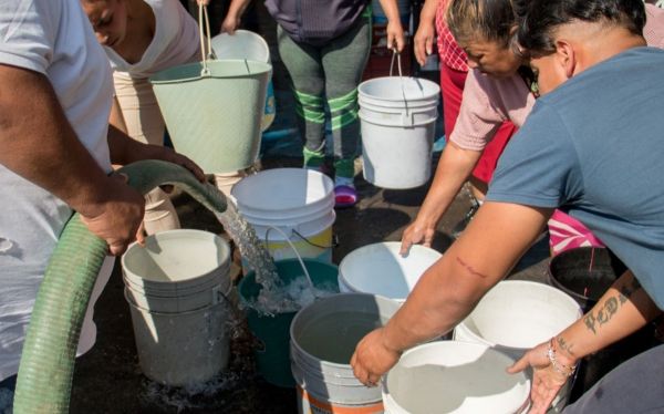 Reducción de agua en Azcapotzalco, GAM y V. Carranza