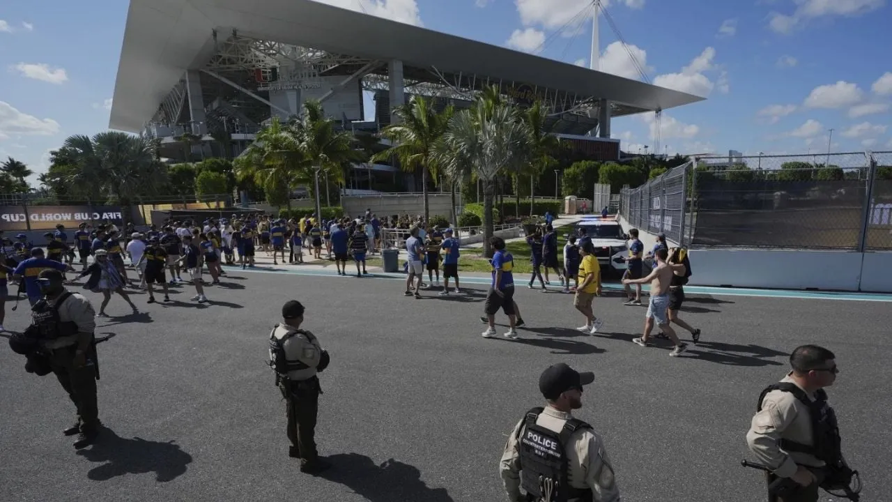 Hard Rock Stadium refuerza seguridad en el Mundial de Clubes tras caótica escena en la Copa América