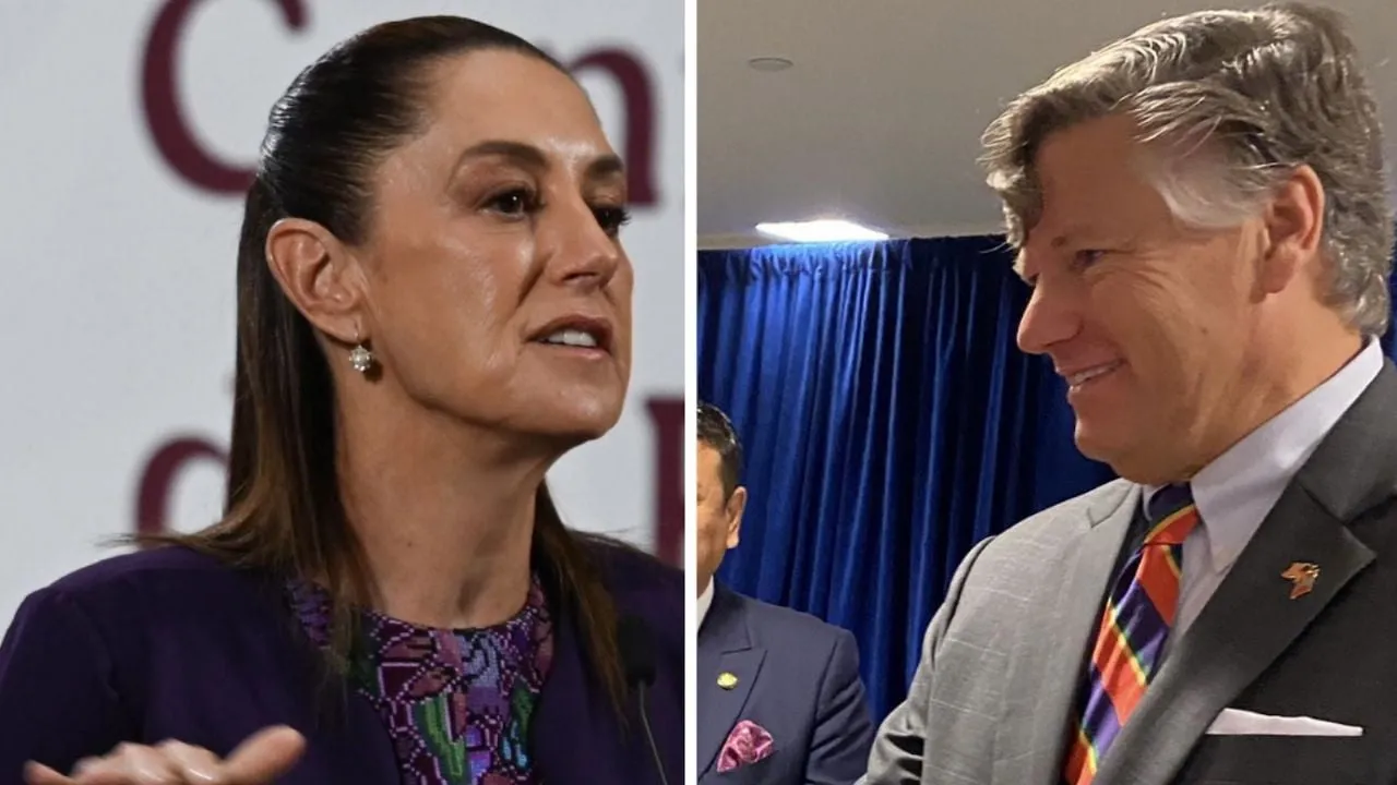 Así respondió Sheinbaum a las críticas de Christopher Landau a la postura de México sobre Cuba