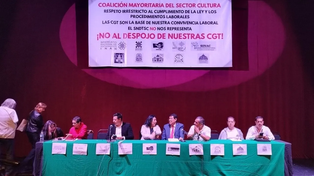 Sindicatos de cultura convocan a protesta, exigen audiencia con Curiel de Icaza