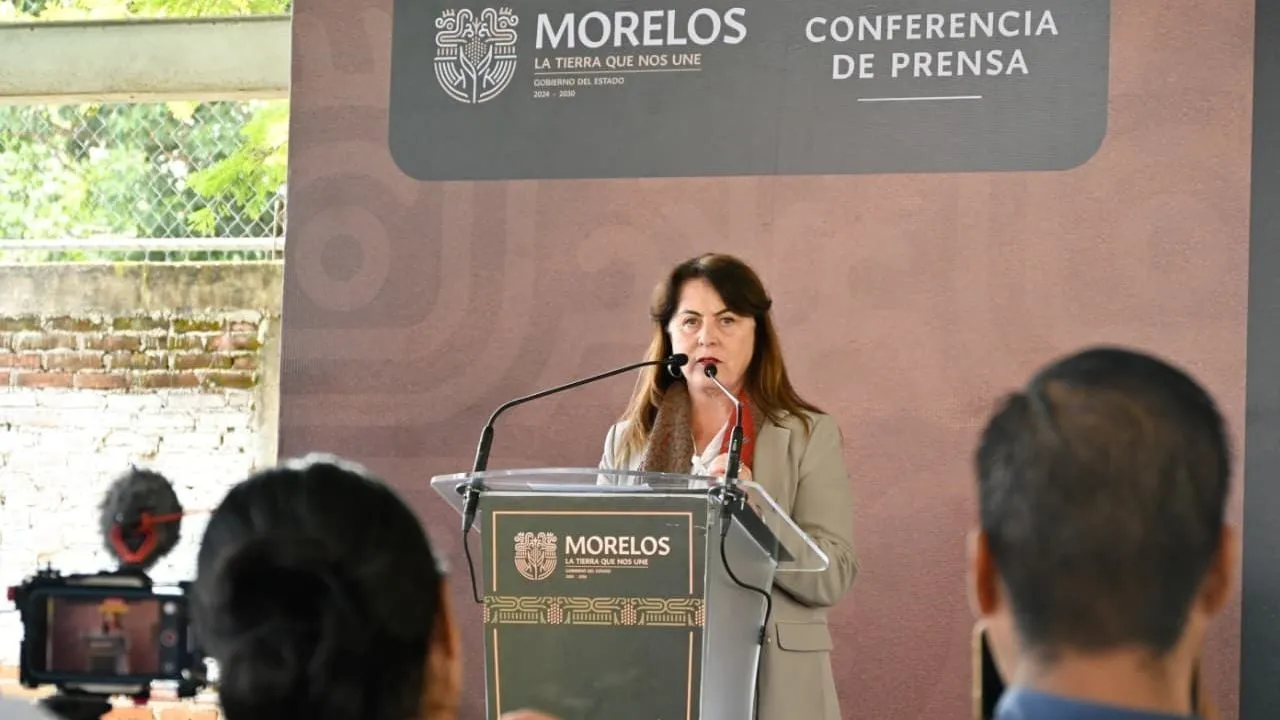 Gobernadora de Morelos respalda a jefe de la Gubernatura en denuncia contra presunta difamación