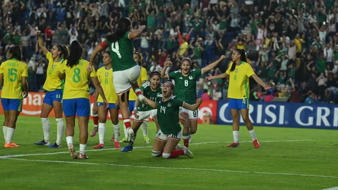 Selección Mexicana femenil de futbol se lleva el ‘Gran Jogo’ y vence en casa 1-0 a Brasil (Videos)