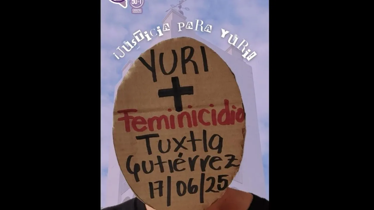 Golpean y queman con gasolina a Yuri Cristell, de 31 años, en Tuxtla Gutiérrez