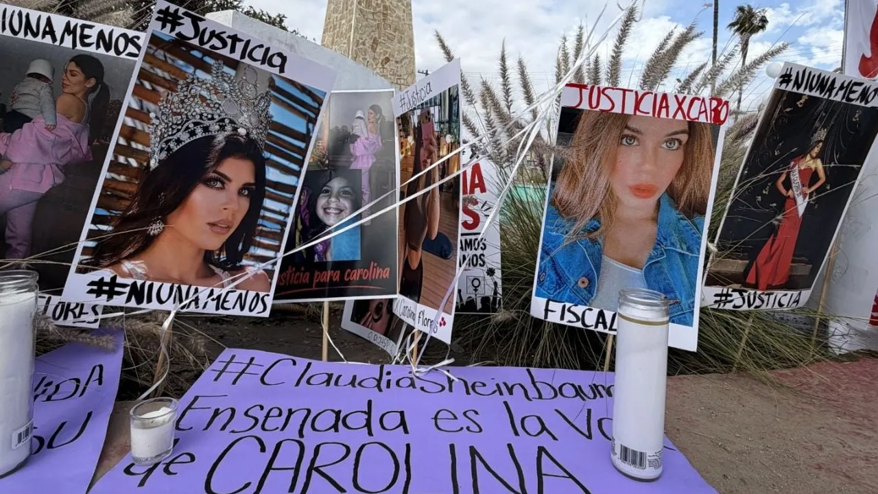 Exigen justicia en Ensenada por Carolina Flores, exreina de belleza asesinada por su suegra
