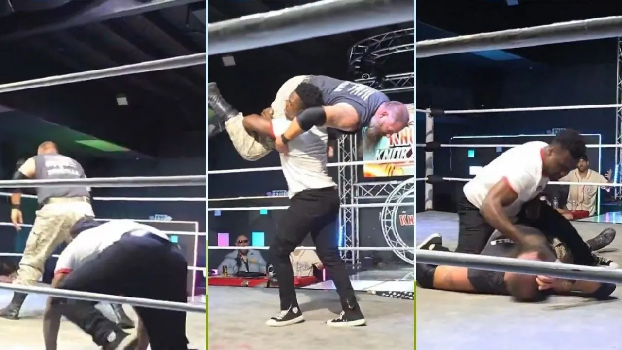 Hijo de Rampage Jackson, excampeón de la UFC, golpea a luchador hasta dejarlo inconsciente (Video)