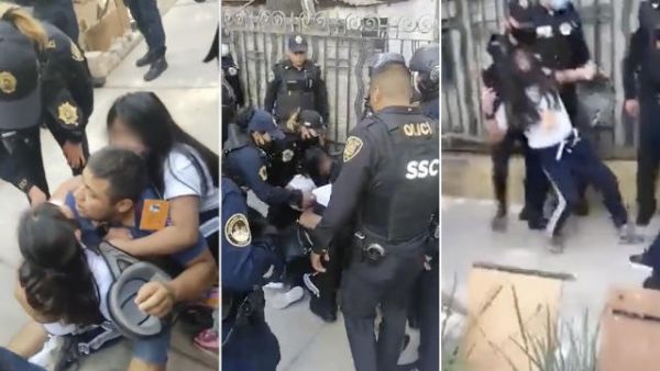 CDMX investiga abuso policial contra repartidor y sus hijas