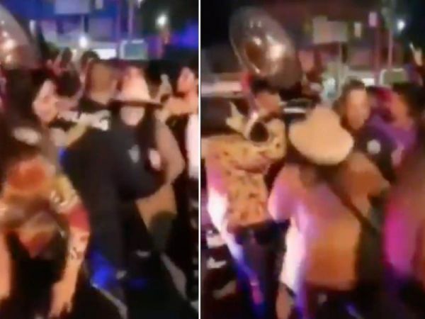 Suspenden a policía de Ecatepec que fue grabado en una fiesta portando el uniforme.