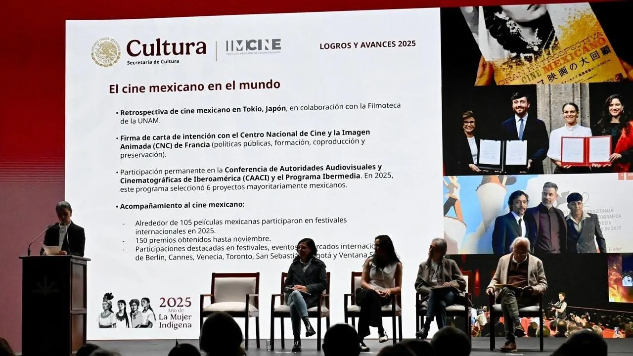 Imcine destaca “incremento histórico” en apoyo al cine mexicano