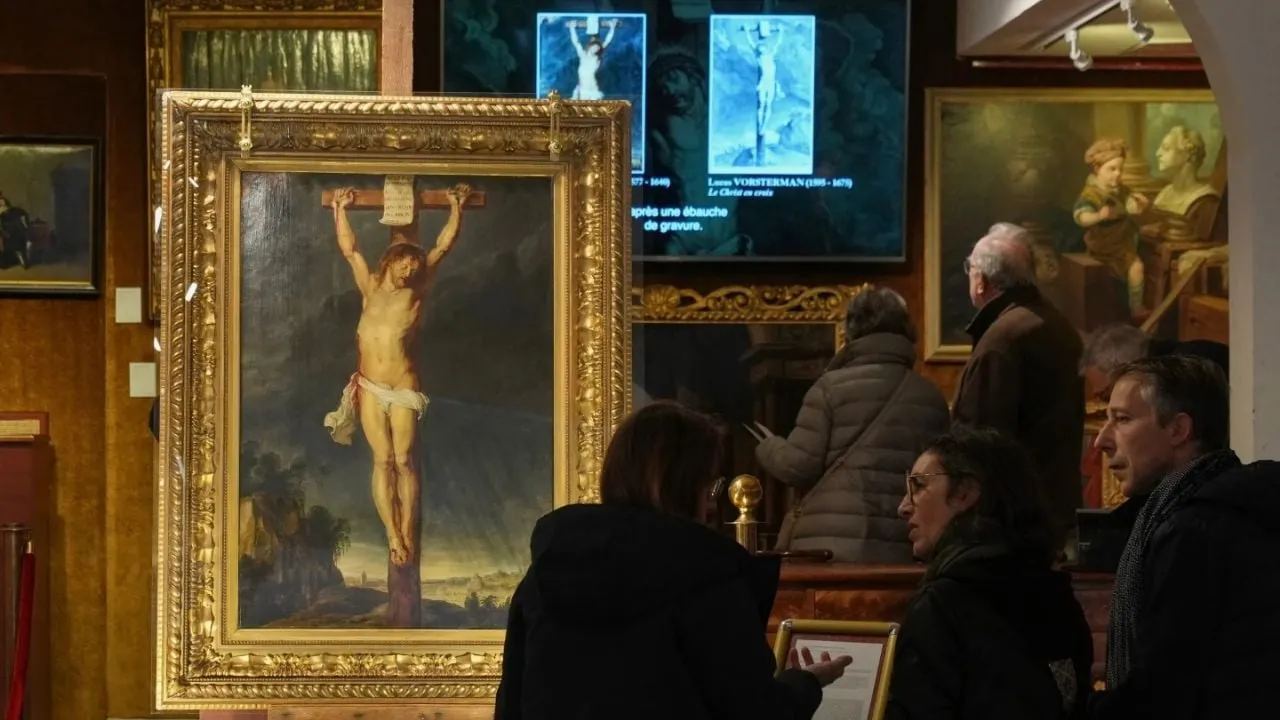 Un cuadro de Peter Paul Rubens que representa la crucifixión se vende por 2.7 mdd