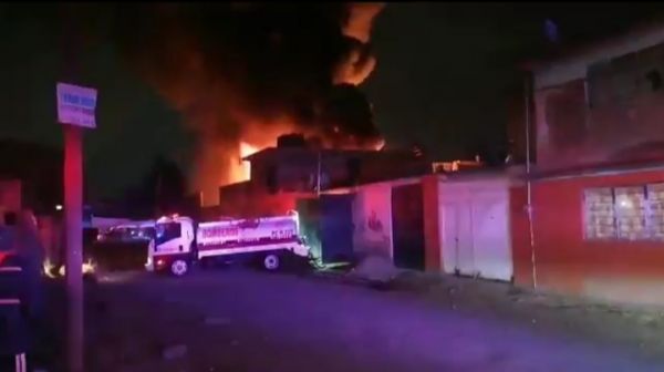 Incendio en Ecatepec