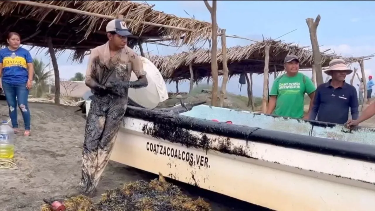 Alcaldes veracruzanos denuncian ante Profepa y Semarnat contaminación de playas por hidrocarburos