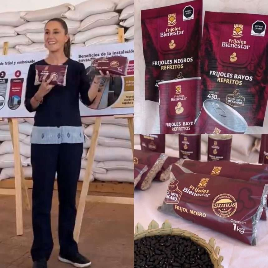 Sheinbaum anuncia el frijol del Bienestar