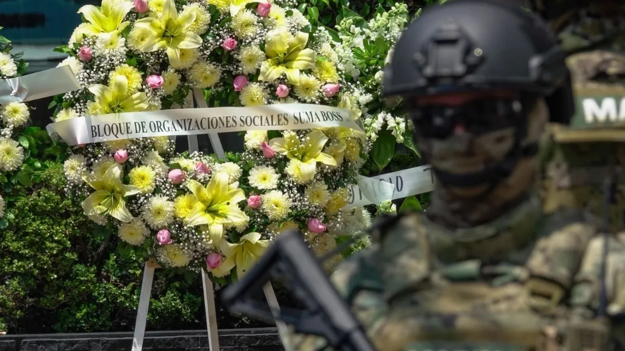 Sepultan a José Muñoz, asesor de Clara Brugada, en medio de un despliegue policiaco