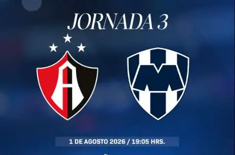 Atlas vs Monterrey: cuándo, dónde y cómo ver el partido