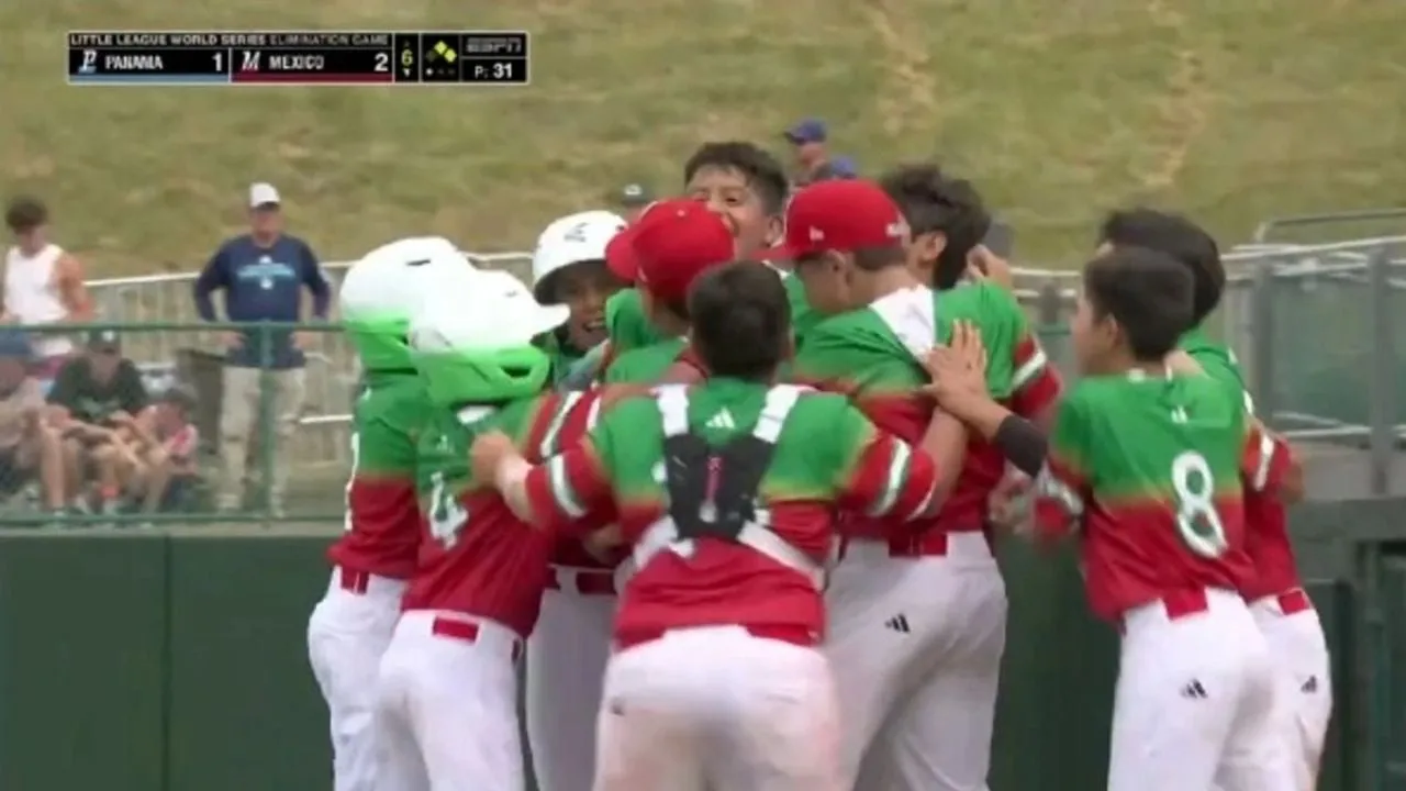 México vence 2-1 a Panamá y sigue en la Serie Mundial de Ligas Pequeñas 2025  (Video)