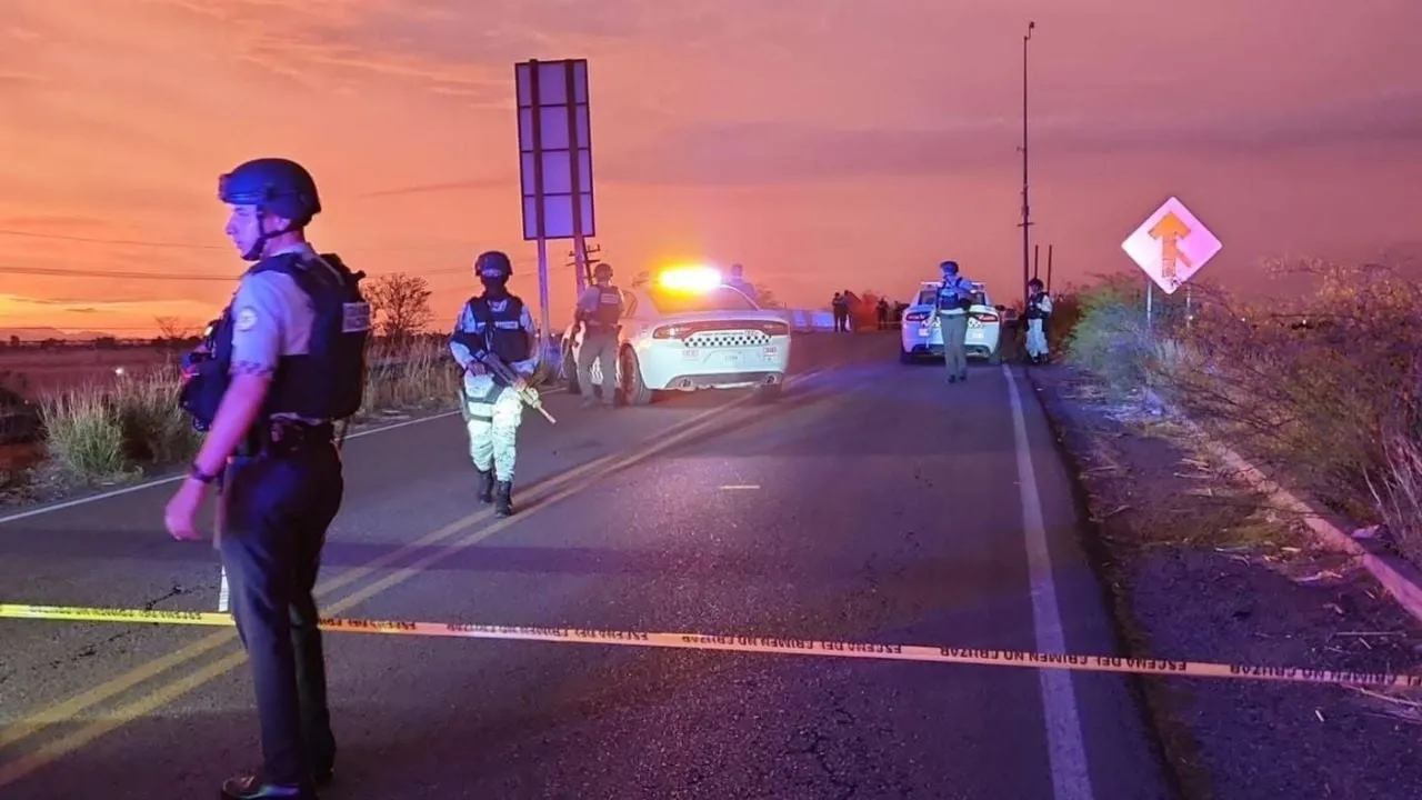 Abandonan restos mutilados una carretera estatal de Navolato, Sinaloa