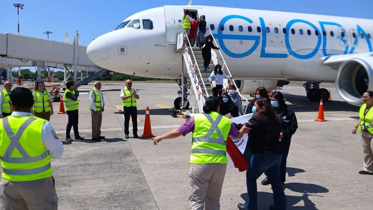 Gobierno instala campamento en Tapachula para atender a mexicanos deportados de EU