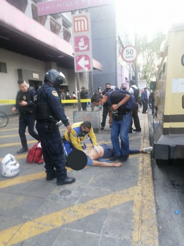 Quiso asaltar camioneta de valores y lo matan de un tiro