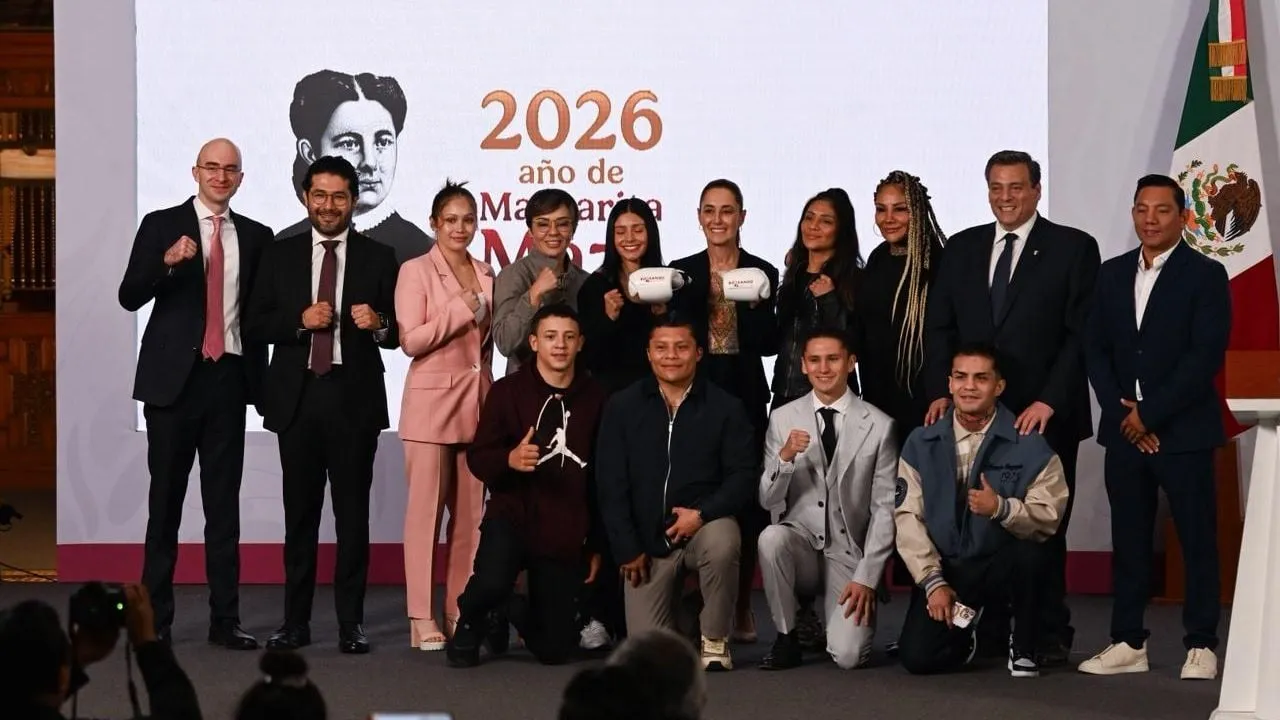 Presentan "Boxeando por la Paz”: Habrá clases gratuitas de box para 100 mil jóvenes