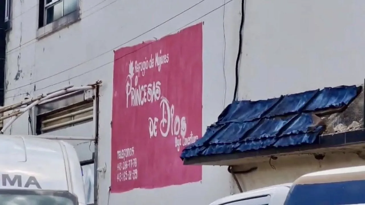 Osamenta de una mujer es hallada en la azotea del refugio “Princesas de Dios” en Morelia