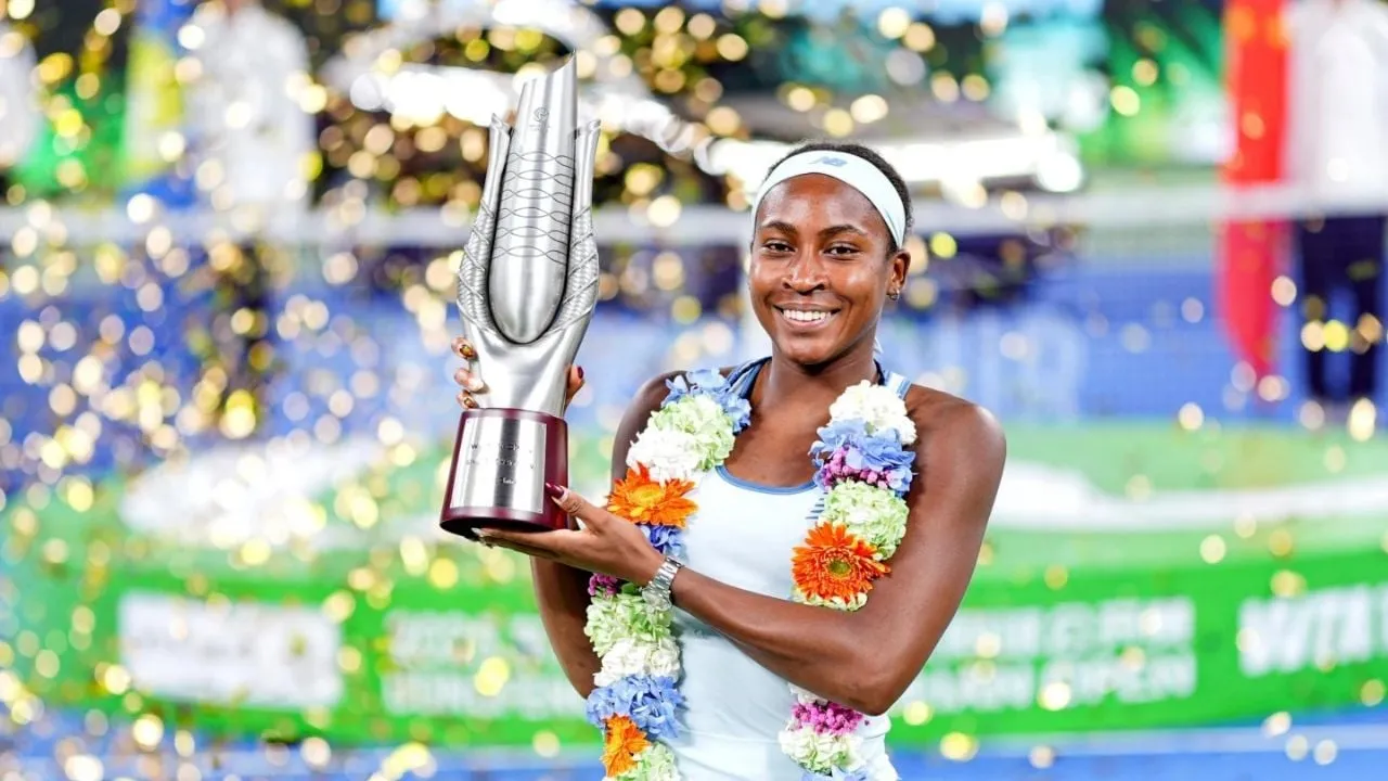 Coco Gauff vence a Jessica Pegula y gana el Abierto de Wuhan