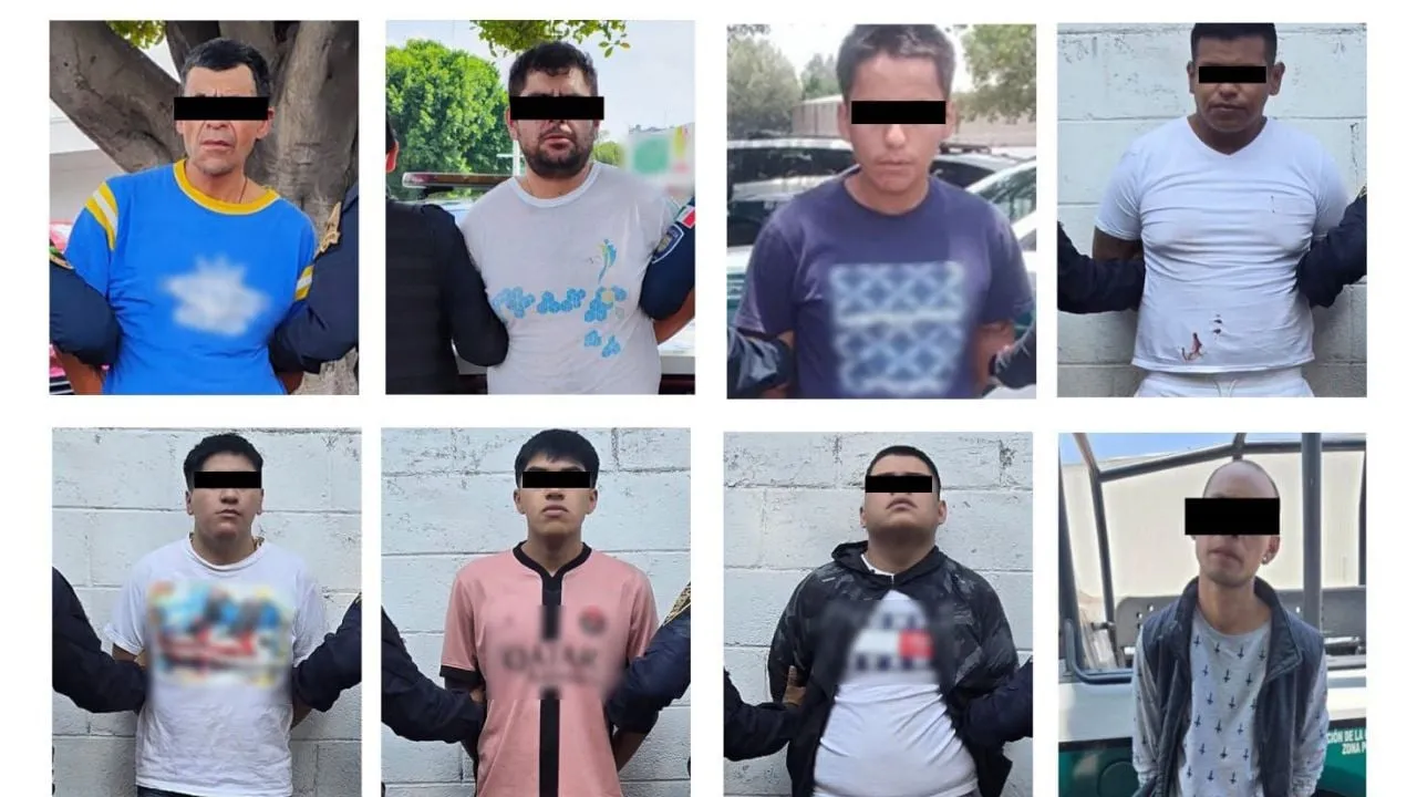 Detienen a 12 presuntos integrantes de una célula de la Unión de Tepito